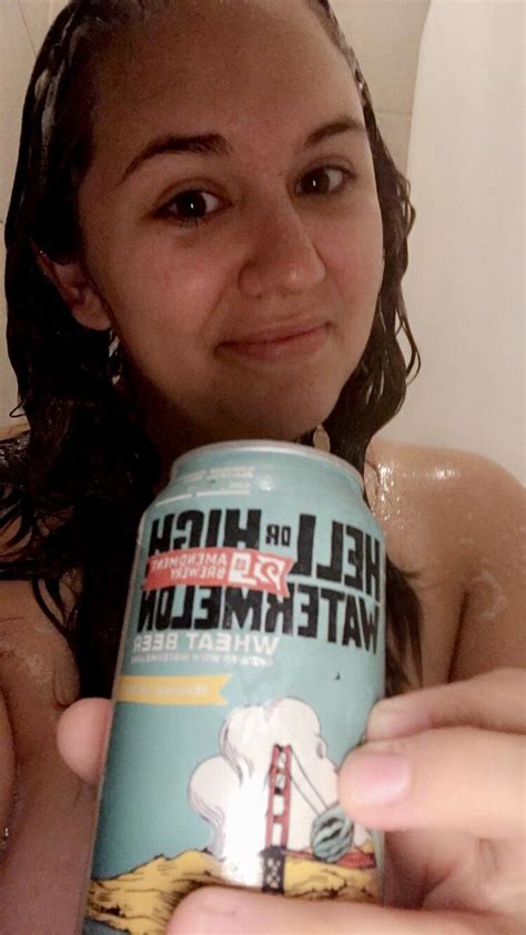 Post Run Shower Beer Usually Not In To Fruity Brews But This Watermelon Is Nice On A Hot Day