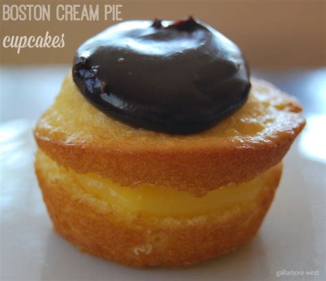 A boston cream pie cupcake is a combination of vanilla cake, pastry cream filling, and a chocolate ganache topping. Boston Cream Pie Cupcakes