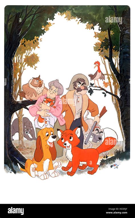 The Fox And The Hound Bear Big Mama Widow Tweed Copper Tod Amos