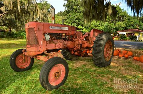 Vintage Allis Chalmers Tractor Photograph By Bob Sample Pixels