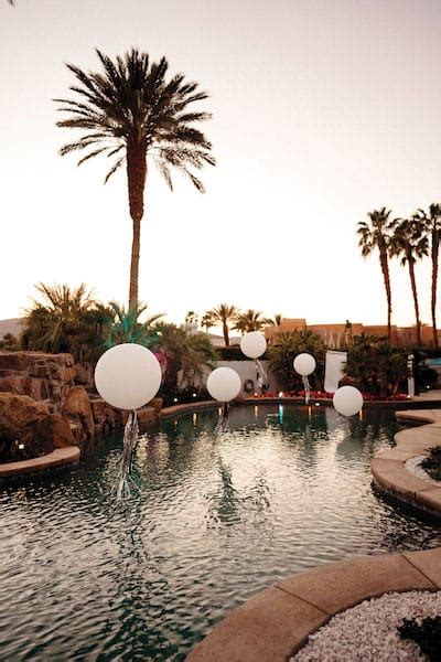 Pool Party In La Quinta Involves Sexy Lighting Fab Food And Live Music