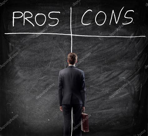 Business Pros And Cons — Stock Photo © Olly18 12569927