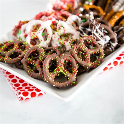 Chocolate Covered Pretzels Recipe Dinners Dishes And Desserts