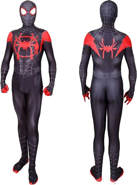 Fancy Dress Spider Man Into The Spider Verse Halloween Costume Kids