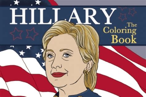 Hillary Clinton Coloring Book Heavy On The Pantsuits