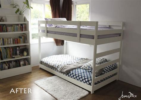 Bunk Bed For The Kids Our First Ikea Furniture Customization June