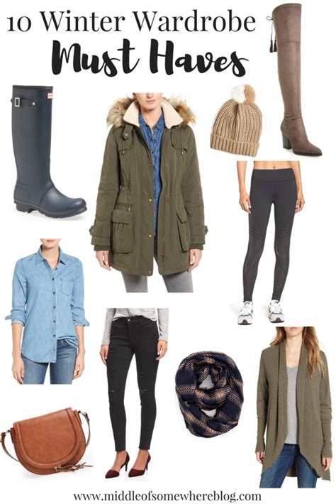 stay stylish this winter with these must have wardrobe essentials