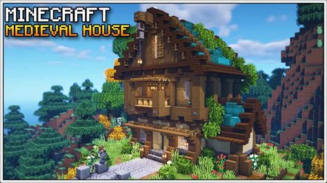 How to build and frame tiny house walls: Do It Yourself - Tutorials - Minecraft: How to Build a Medieval House | Survival Medieval House ...
