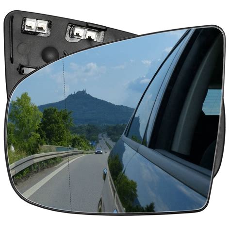 Buy AUTOXBERT Mirror Glass Replacement Driver Left Side Mirror Heated