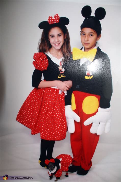 Minnie And Mickey Mouse Costume Diy Costumes Under 65