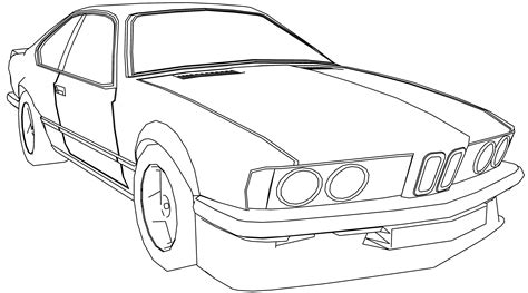 Bmw M Car Coloring Page Wecoloringpage