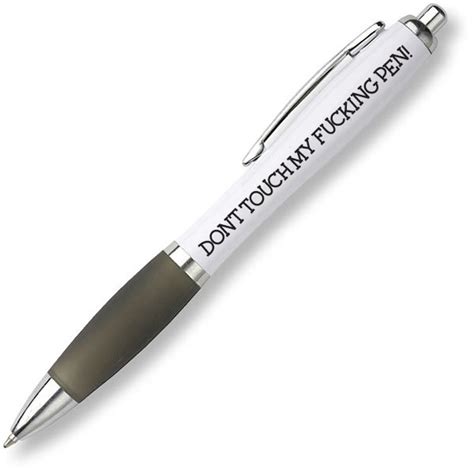 Funny Pens Office Cheeky Novelty Stationary Humour Rude Profanity Job