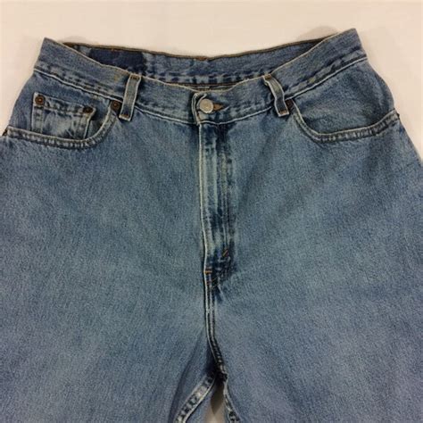 Sz 31 Vintage Levis 550 Light Wash Women S Jeans W31  Gem