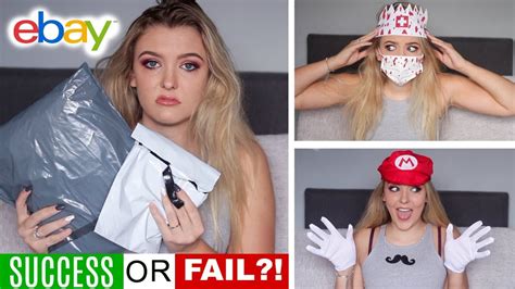 Trying On 5 Halloween Costumes I Bought From Ebay Youtube