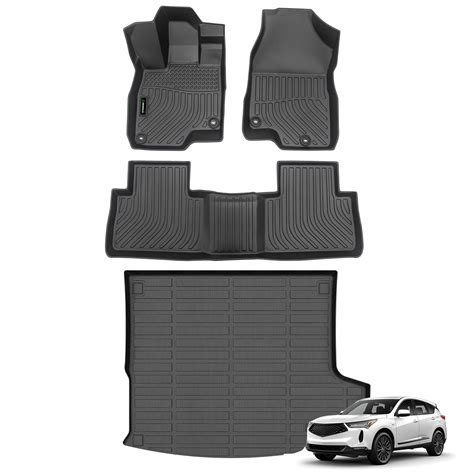 Amazon Com Anbingo Floor Mats Cargo Liner Full Set For Acura Rdx