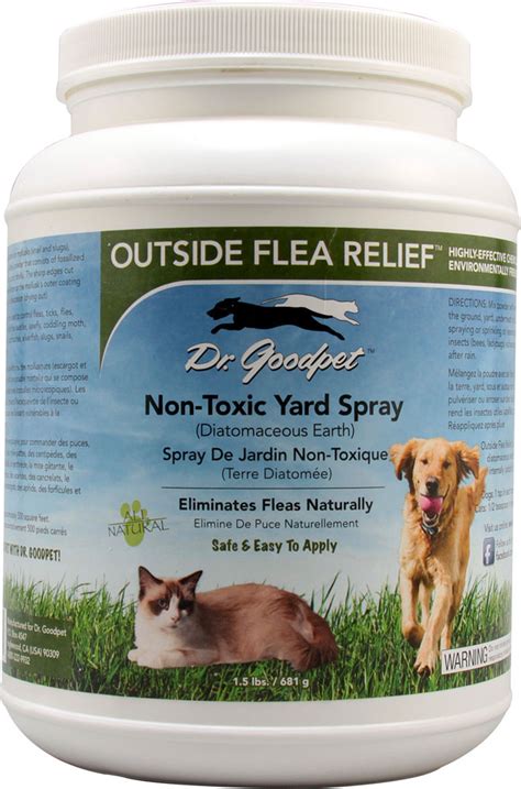 Dr Goodpet Outside Flea™ Relief Non Toxic Yard Spray Diatomaceous