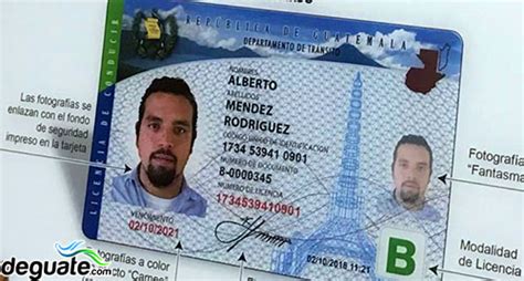 Estos Son Los Detalles De La Nueva Licencia De Conducir En Guatemala