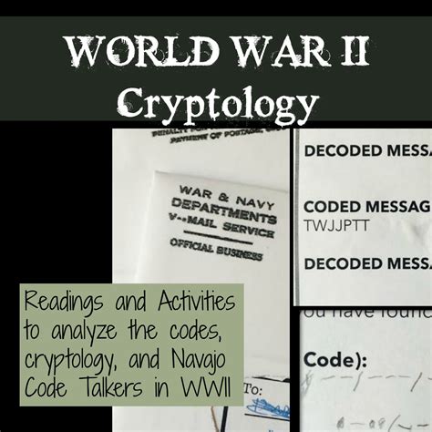 world war 2 activity cryptology codes and code breaking with images coding code talker