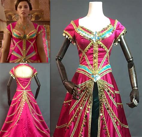 Aladdin 2019 Red Jasmine Costume Jasmine Dress For Adults On Storenvy