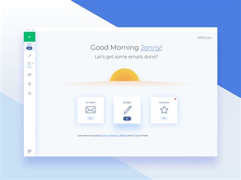Email App Welcome Screen Concept Wip By Fábio Santos On Dribbble