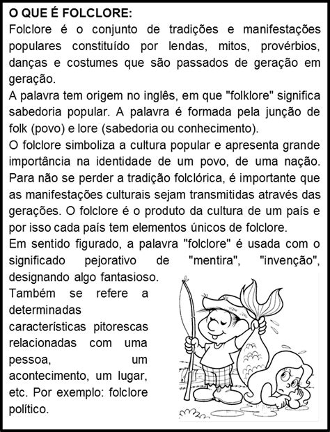 Professora Juce Plano De Aula Folclore Brasileiro 4º E 5º Ano