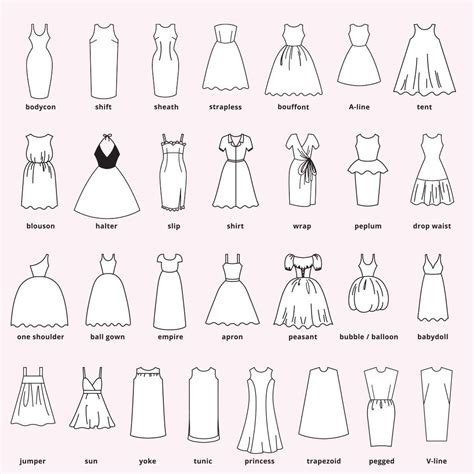 Dress Silhouettes Best 15 Types To Choose From Fashion Design Books