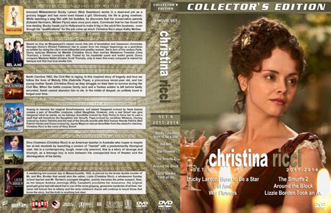 Christina Ricci Film Collection Set 8 Dvd Covers 2011 2014 R1 Custom