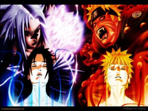 Tổng Hợp 50 Hình Nền Máy Tính Naruto Vs Sasuke Với Những Tư Thế Chiến
