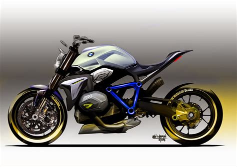 Bmw Concept Roadster Motorcycle Sketches Photos Latest Auto Design