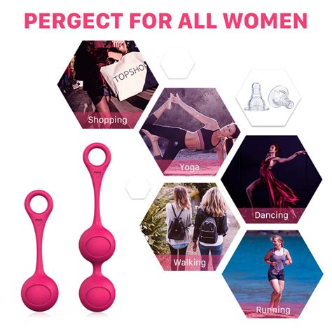 supply double bead ball women vagina dumbbell smart ball sex toys manufacturers china adult toys
