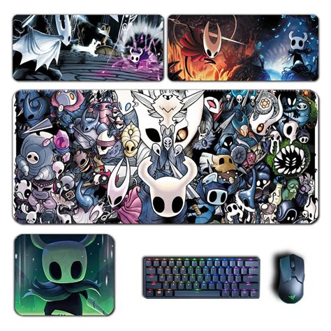 Game Hollow Knight Large Mouse Pads Hornet The Knight Mousepad Computer