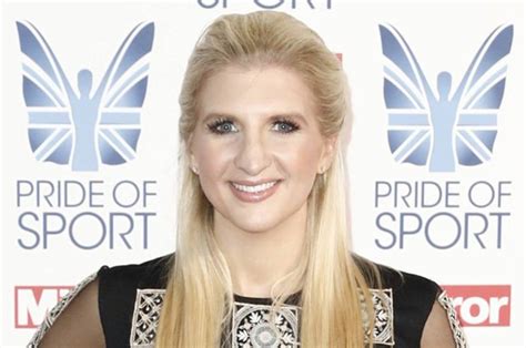 Rebecca Adlington Turns Heads In Daring Sheer Gown Daily Star