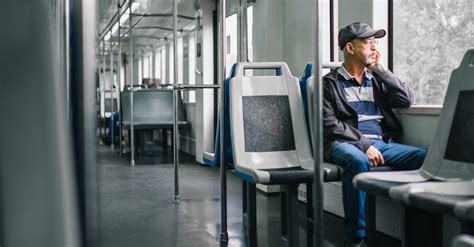 Man Sitting Inside Train · Free Stock Photo