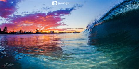 Sunset Curl Gold Coast Wave Photography Gallery Coolangatta Jon