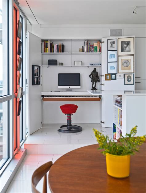 Tiny Home Office Design Makeovers Desks Bhg Bodyfowasuse