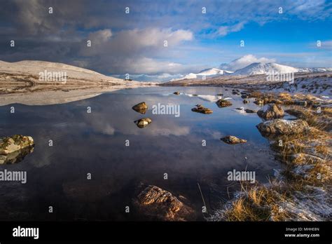 Winter In The Scottish Highlands Stock Photo Alamy