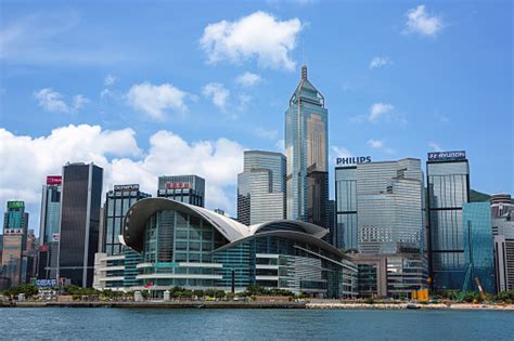 Pemandangan Kota Hong Kong Foto Stok Unduh Gambar Sekarang Hong