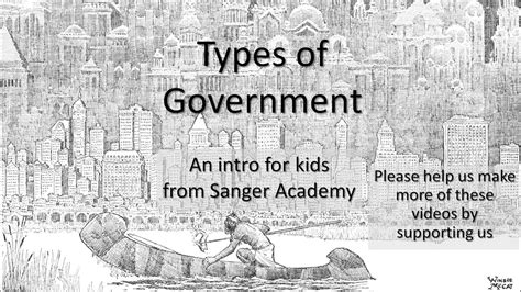 Types Of Government An Intro For Kids Sanger Academy Youtube