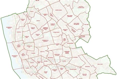 New Map Of Liverpool Confirmed With Many Living In New Areas