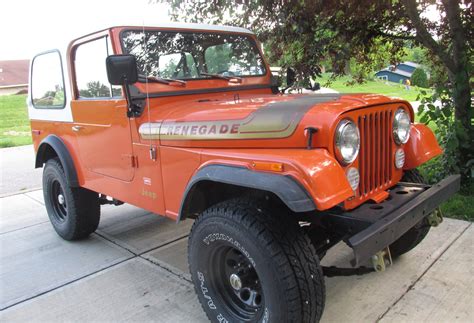 1976 Jeep Cj 7 Renegade For Sale On Bat Auctions Closed On September