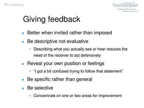 Ppt Giving And Receiving Feedback Powerpoint Presentation Free