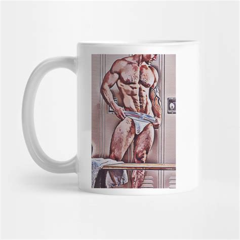 Sexy Muscled Man In The Lockeroom Male Erotic Nude Male Nude Erotic Male Nude Mug Teepublic