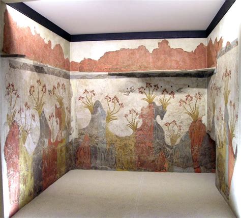 Pompeii Of The Aegean The Wall Paintings Of Thera Dailyart Magazine