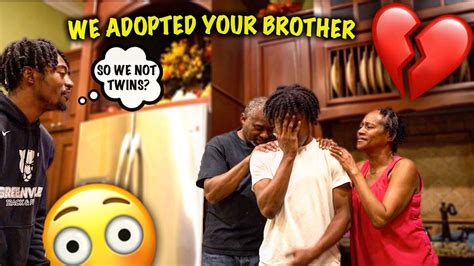 We Told My Twin Brother I Was Adopted Prank He Believed It Youtube