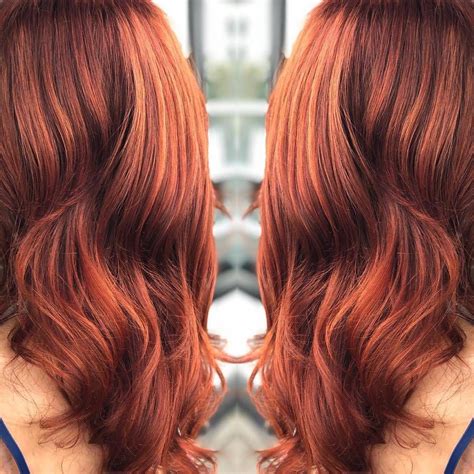 Red Hair Color Red Highlights Monaco Salon Tampa Hair