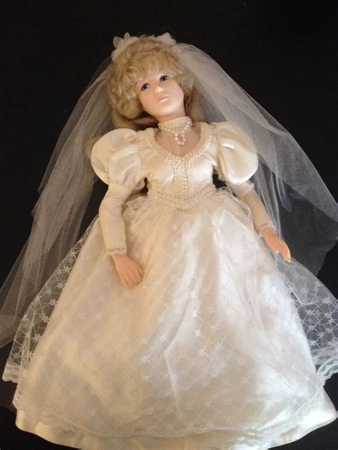 Effanbee Joyous Bride Porcelain Doll Ebay
