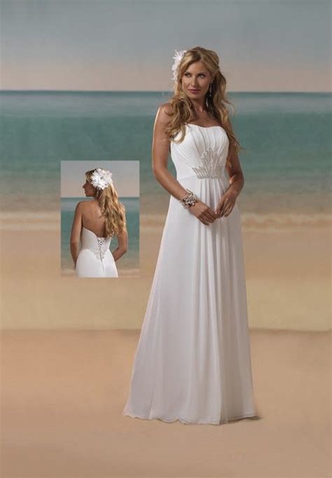 Beach Wedding Dress Beach Wedding Dress Strapless Wedding Dress Beach