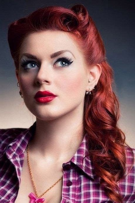 Rockabilly Easy 1940s Hairstyles For Long Hair Easy Hairstyles For