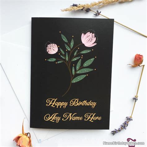 Make your own customize printable cards using our free online card maker. Birthday Card Maker Online With Name - Cards Design Templates