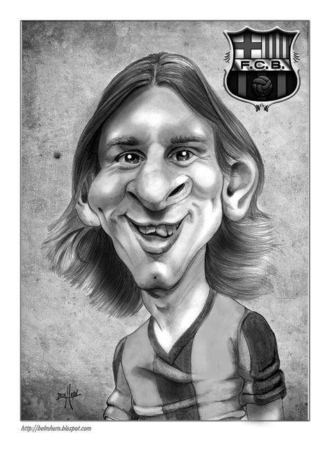 My Lionel Messi Caricature Celebrity Caricatures Funny Art